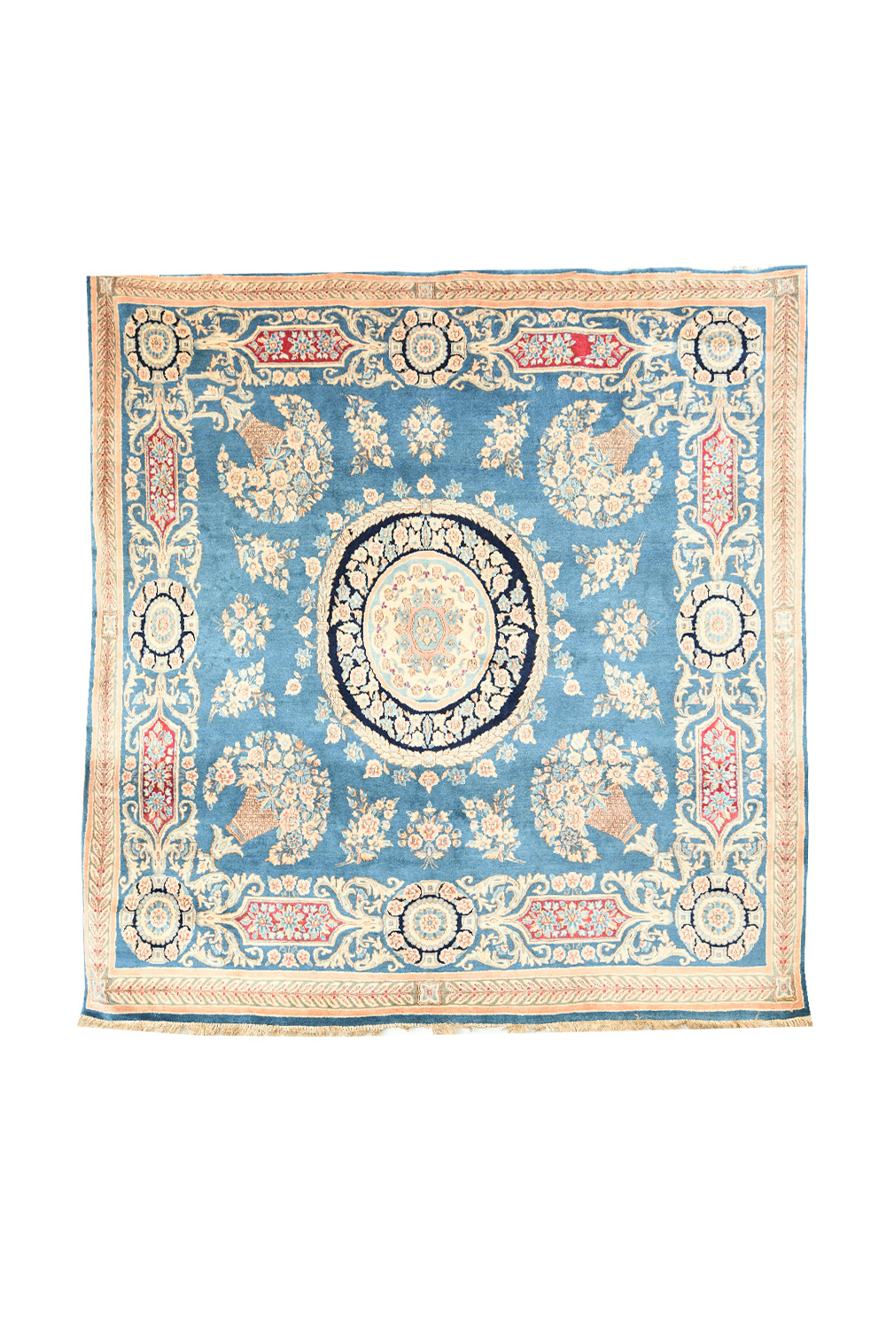Persian Laver Kerman Aubusson – 4 Corners