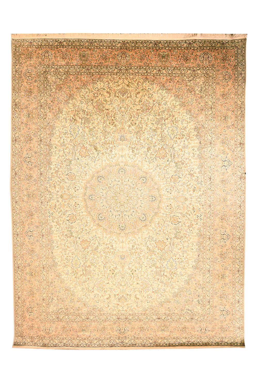 Silk On Silk Persian Revival – Golden Greens