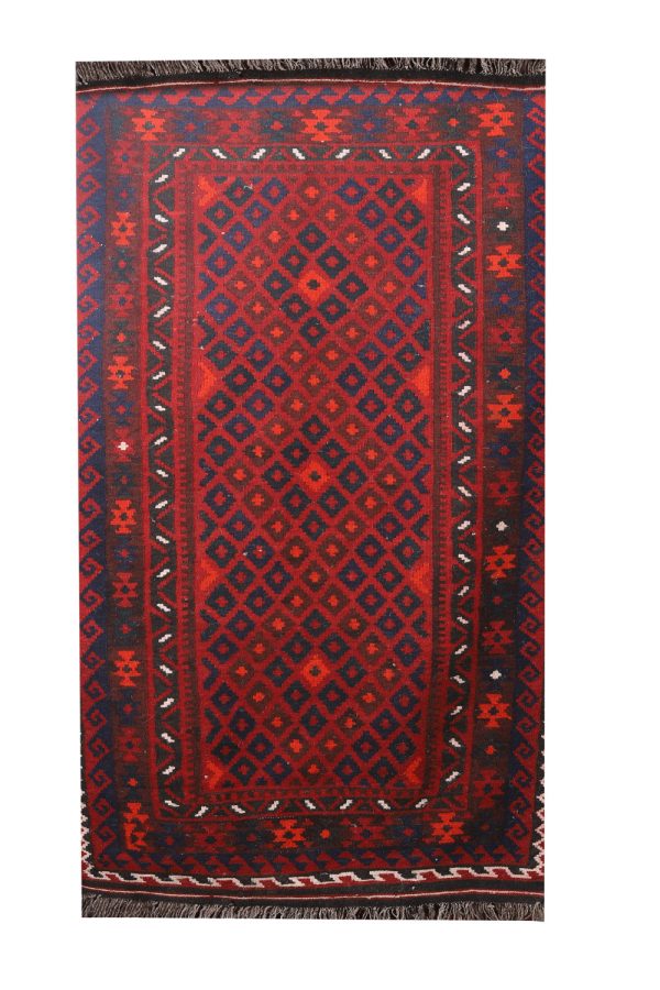 Vintage Maimani Kilim - Symmetry
