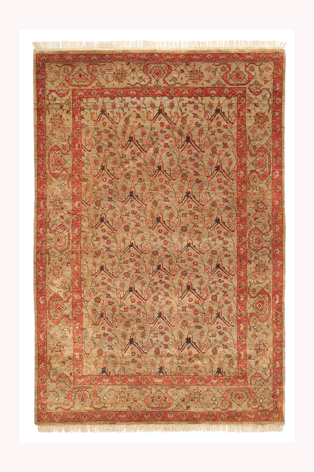 Persian Heriz Revival – Rustic Garden