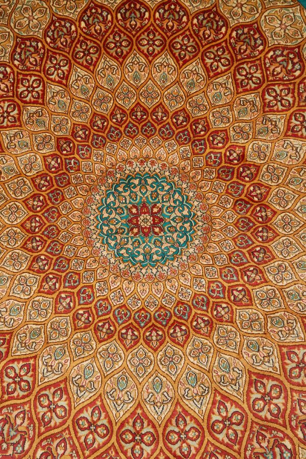 Superfine Silk on Silk Gumbad - Imperial