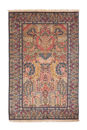 Antique Persian Kerman - Golden Tree of Life