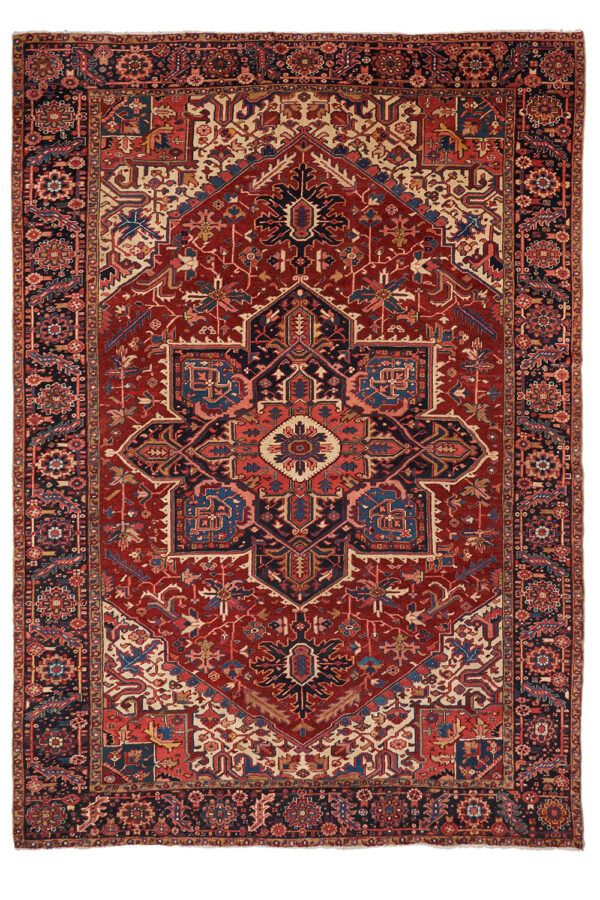 Antique Persian Heriz - Zarafshan