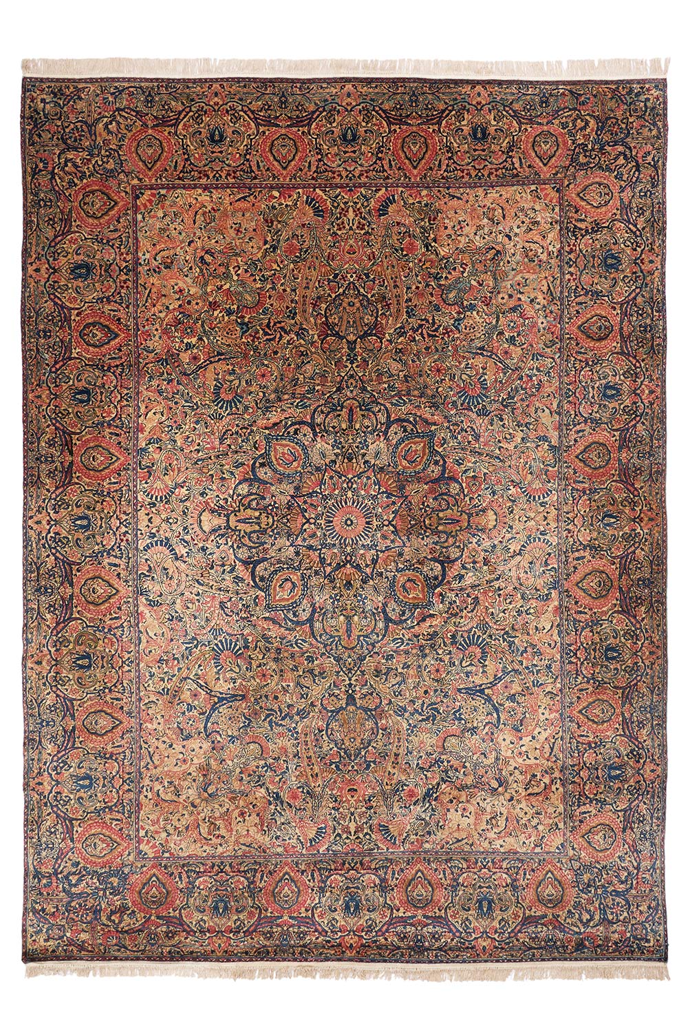 Antique Persian Laver Kerman – Fleur du Sol