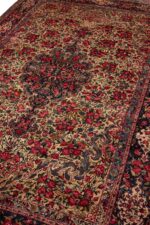Antique Persian Laver Kerman - Shahnoor