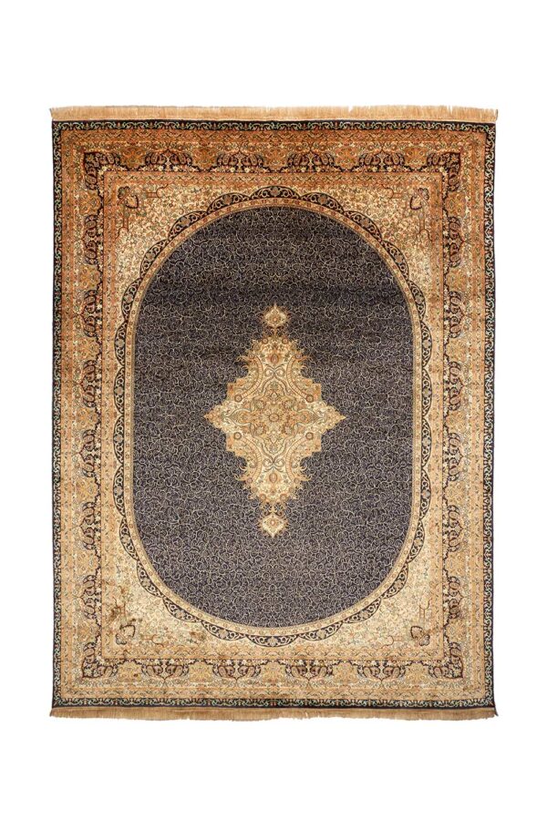 Superfine Silk on Silk Tabriz - Intricate