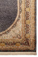 Superfine Silk on Silk Tabriz - Midnight