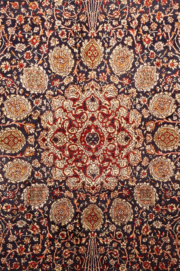 Superfine Silk on Silk Ardabil - Dark Knight