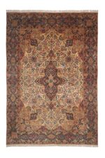 Antique Persian Laver Kerman - Ghazal