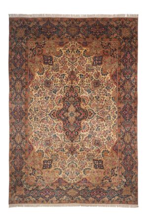 Antique Persian Laver Kerman - Ghazal