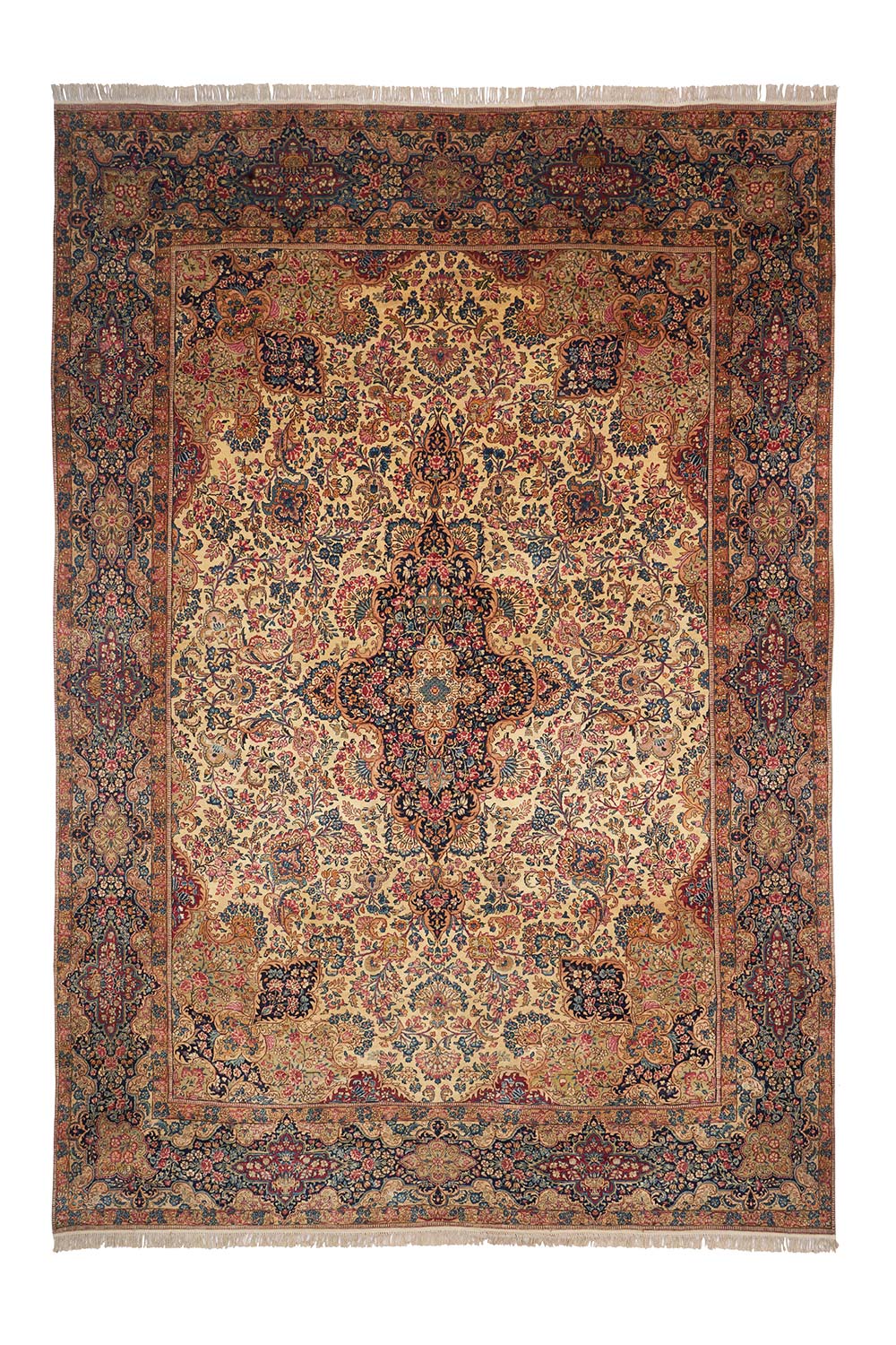 Antique Persian Laver Kerman – Ghazal