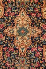 Antique Persian Laver Kerman - Ghazal