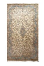 Antique Persian Laver Kerman - Opaline