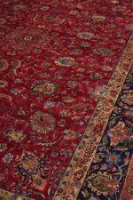 Antique Persian Tabriz - Scarlet Dreams
