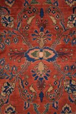Antique Persian Saroukh - Crimson Canvas