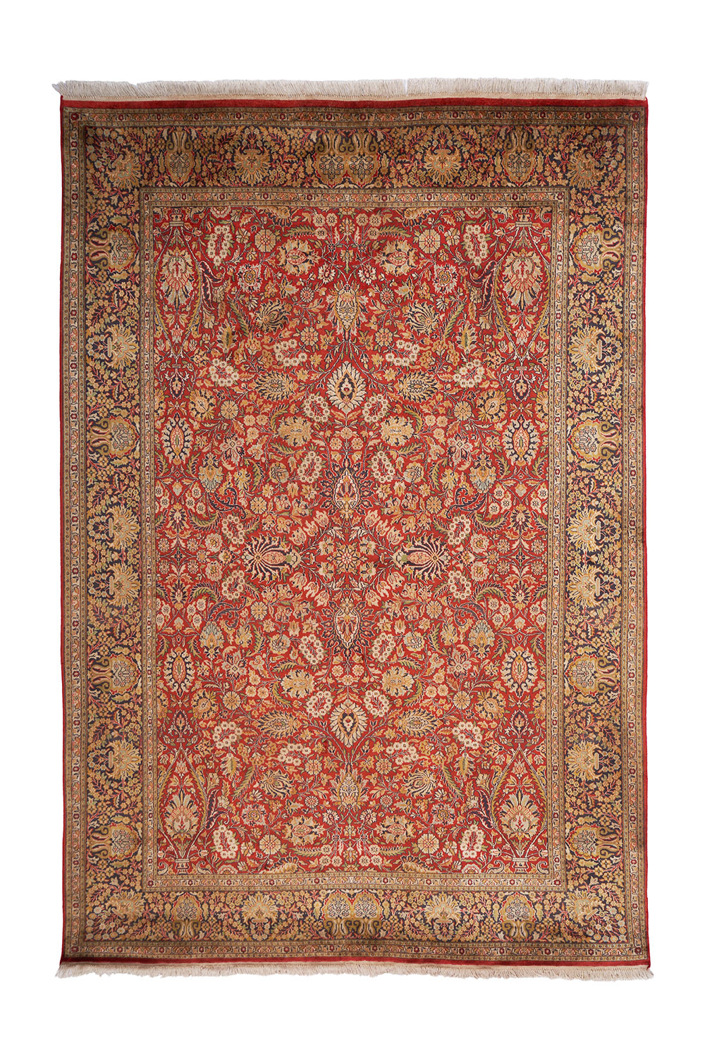 Silk On Cotton Persian Kashan – Parizad