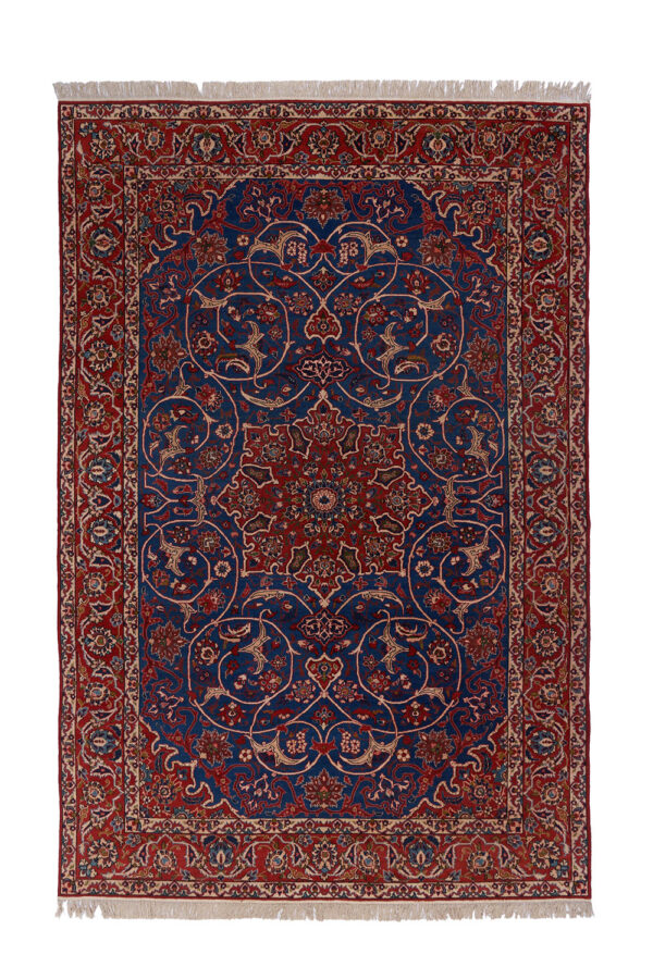 Antique Isfahan - Indigo Serafian