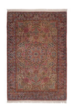Antique Persian Laver Kerman - Mandala