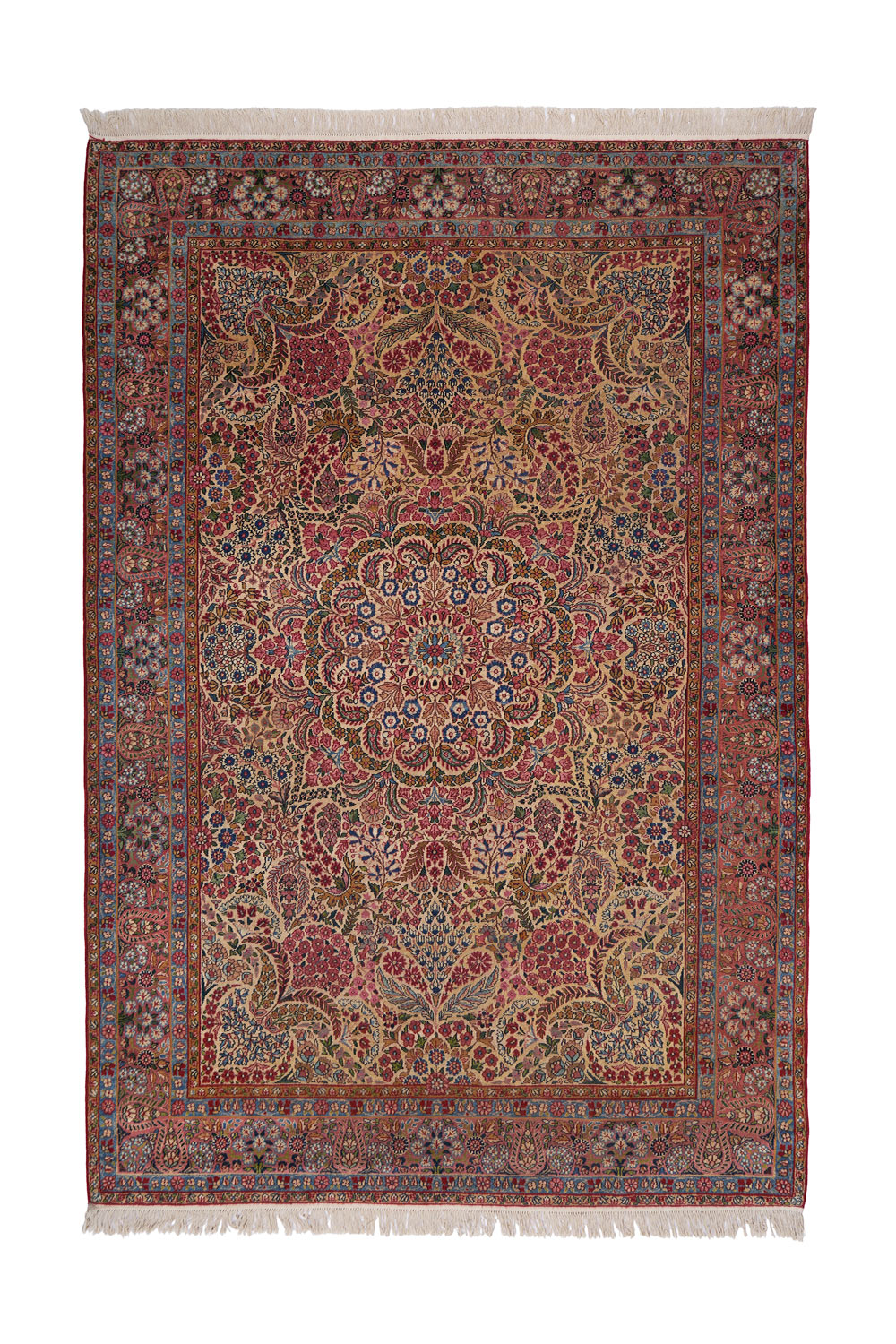 Antique Persian Laver Kerman – Mandala