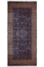 Antique Persian Laver Kerman - Yezd