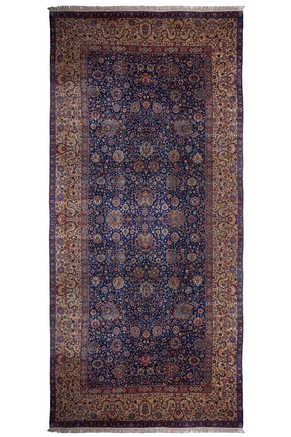 Antique Persian Laver Kerman – Yezd