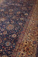 Antique Persian Laver Kerman - Yezd