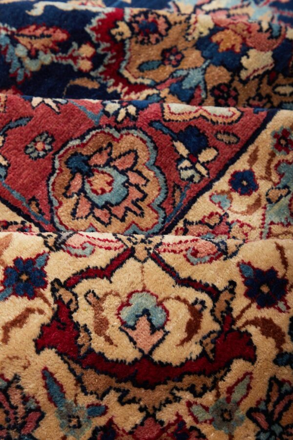 Antique Persian Laver Kerman - Yezd