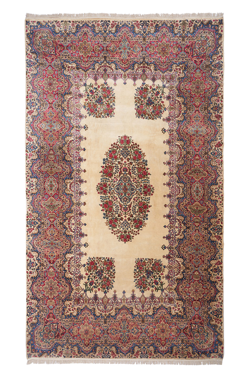 Antique Persian Laver Kerman – Rebirth