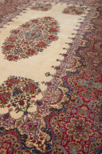 Antique Persian Laver Kerman - Rebirth