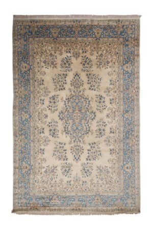 Antique Persian Laver Kerman - Riversong