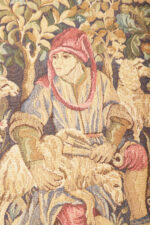 French Aubusson Needlepoint Tapestry - Meadow