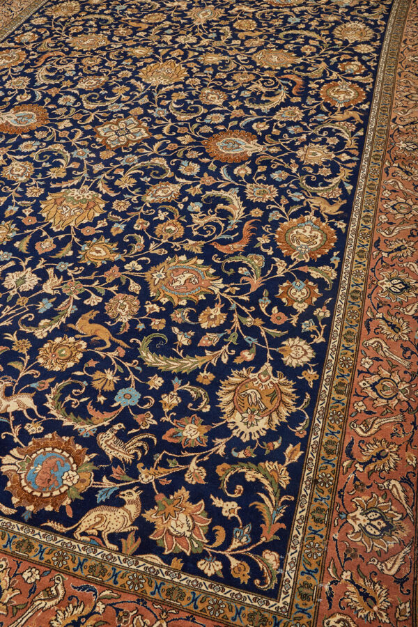 Antique Persian Tabriz - Moonlit