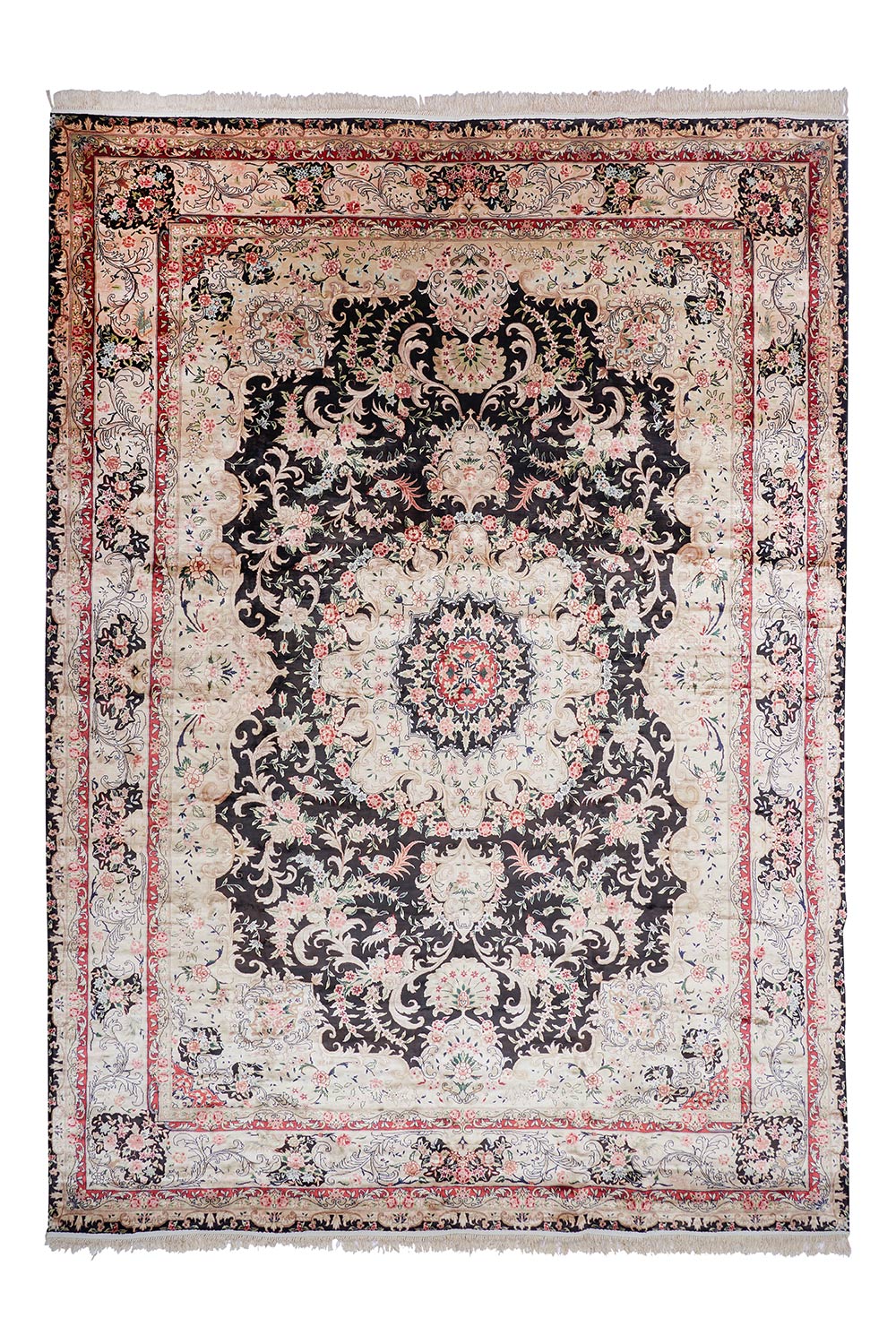 Superfine Silk on Silk Hereke – Obsidian