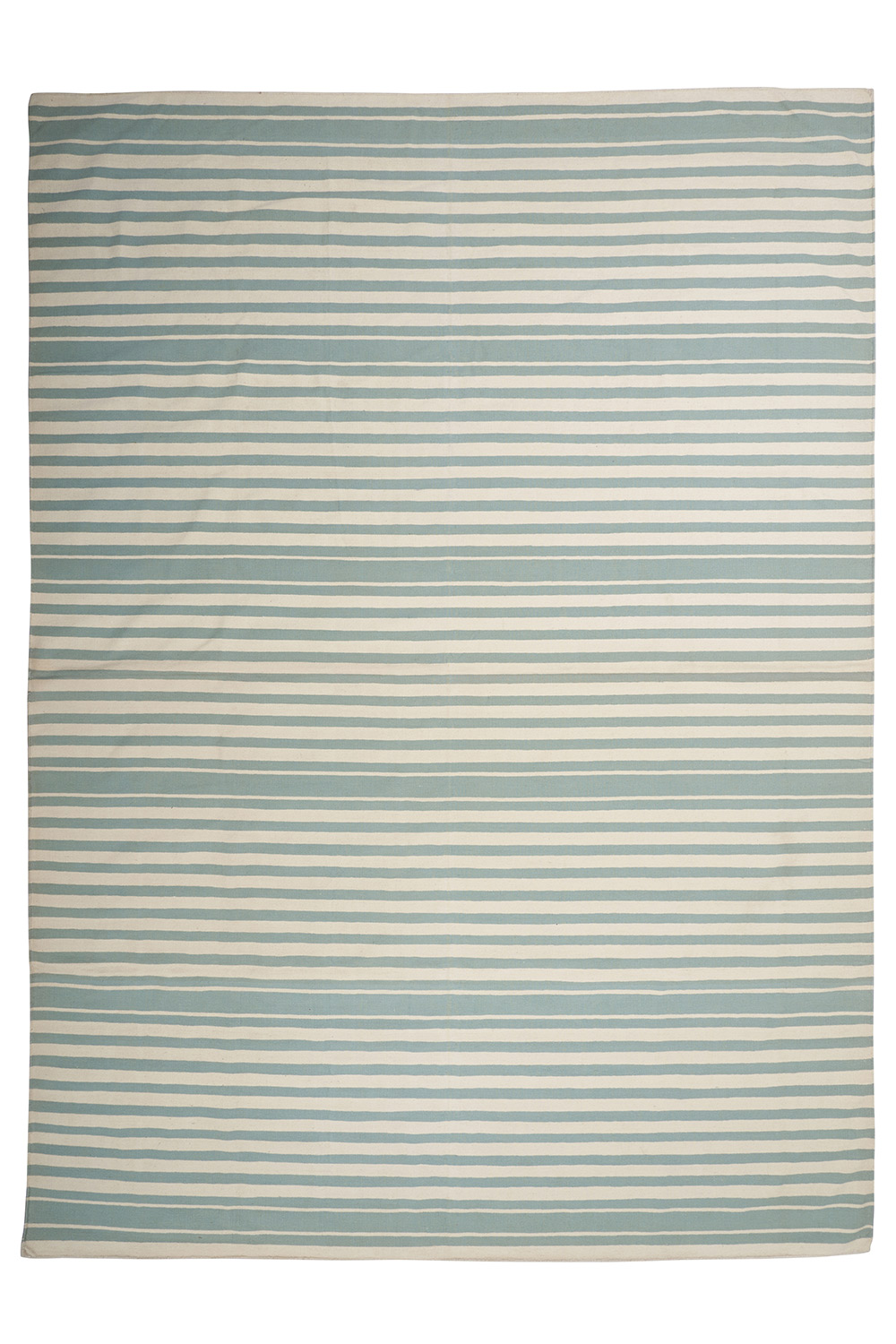 Woollen Flatweave Rug – Cerulean
