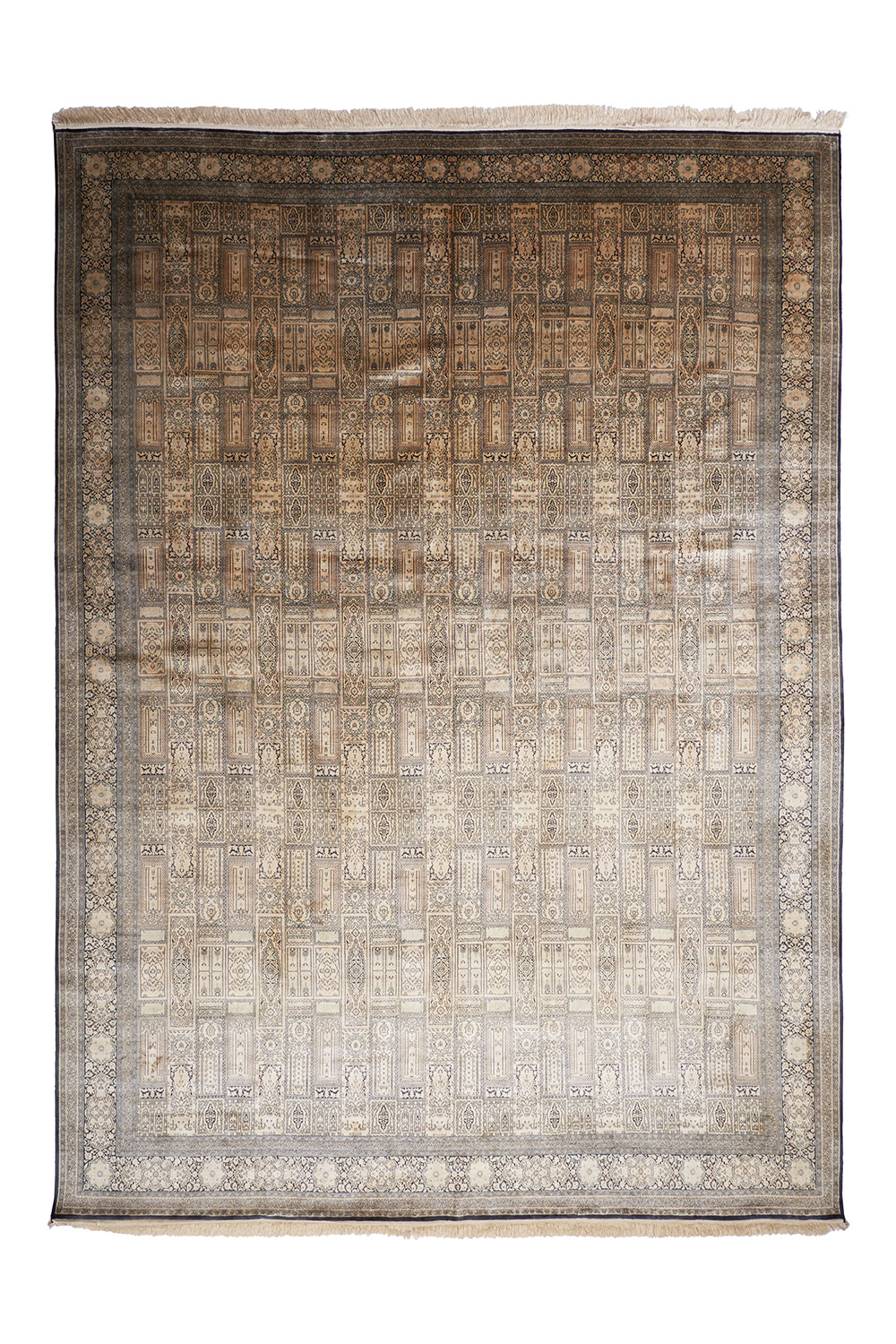 Superfine Silk on Silk Kashan – Khaiteras