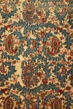 Antique Kashan Qum Kapi - Astral