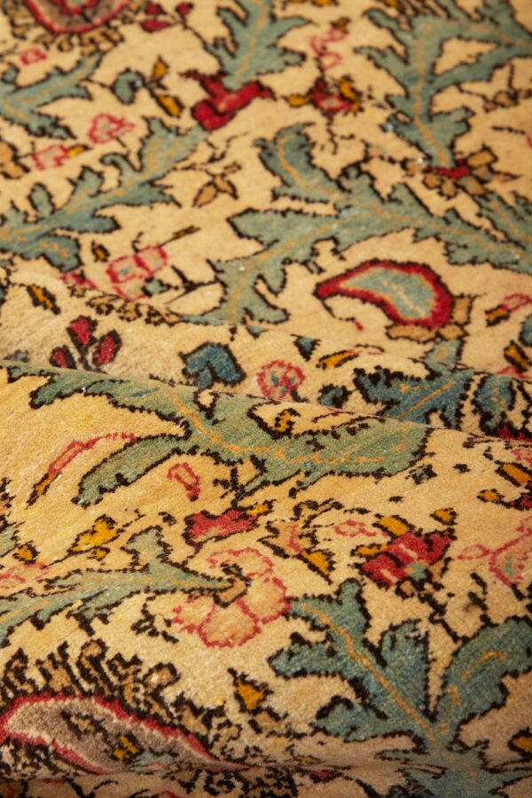 Antique Kashan Qum Kapi - Astral