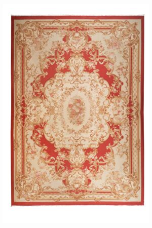 French Aubusson Needlepoint Tapestry - Dynasty