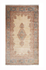 Antique Persian Laver Kerman Aubusson - Alabaster
