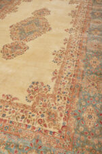 Antique Persian Laver Kerman Aubusson - Alabaster