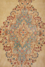 Antique Persian Laver Kerman Aubusson - Alabaster