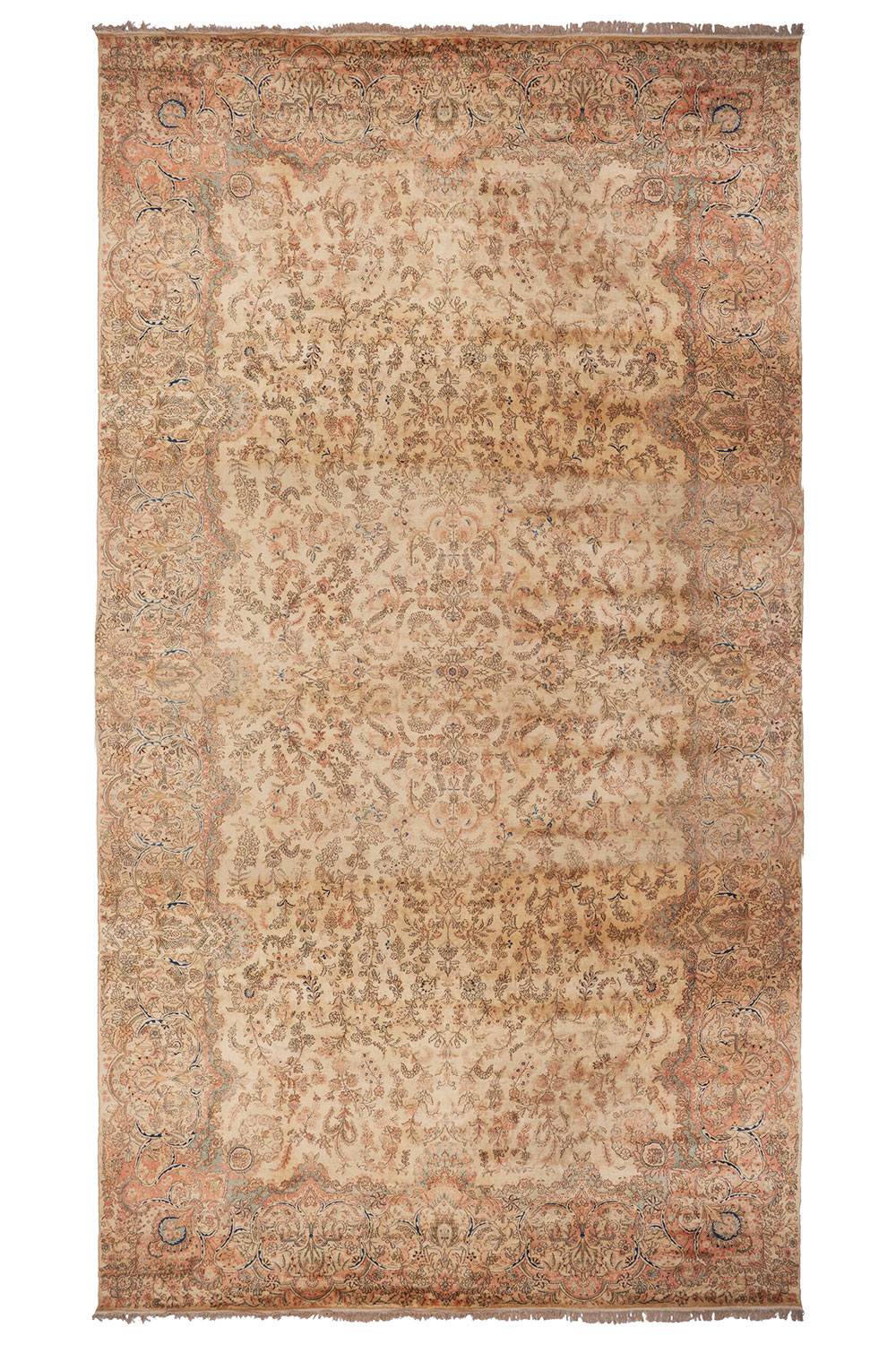 Antique Persian Laver Kerman Aubusson – Infinity