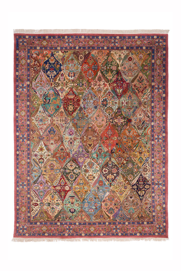 Antique Persian Kashan Lattice - Epitome