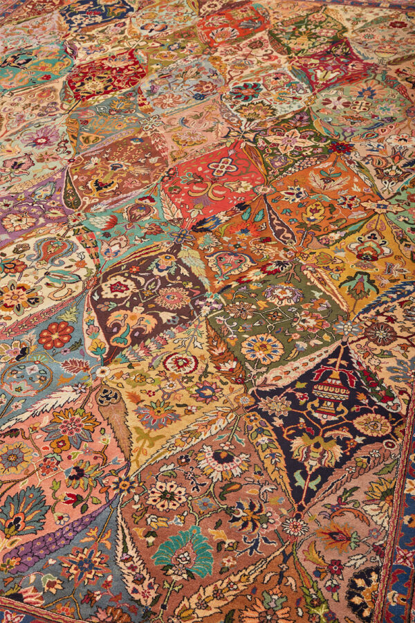 Antique Persian Kashan Lattice - Epitome