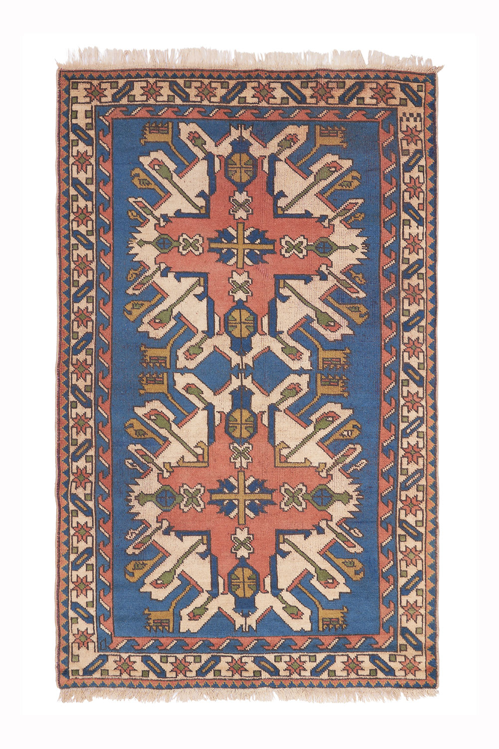 Vintage Tribal Turkish Kazak – Expansive