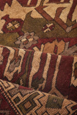 Vintage Tribal Turkish Kazak - Golden Eye