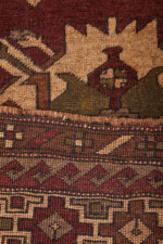 Vintage Tribal Turkish Kazak - Golden Eye