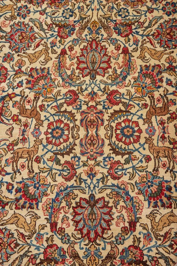 Antique Persian Kashan Graden Of Paradise - Utopia