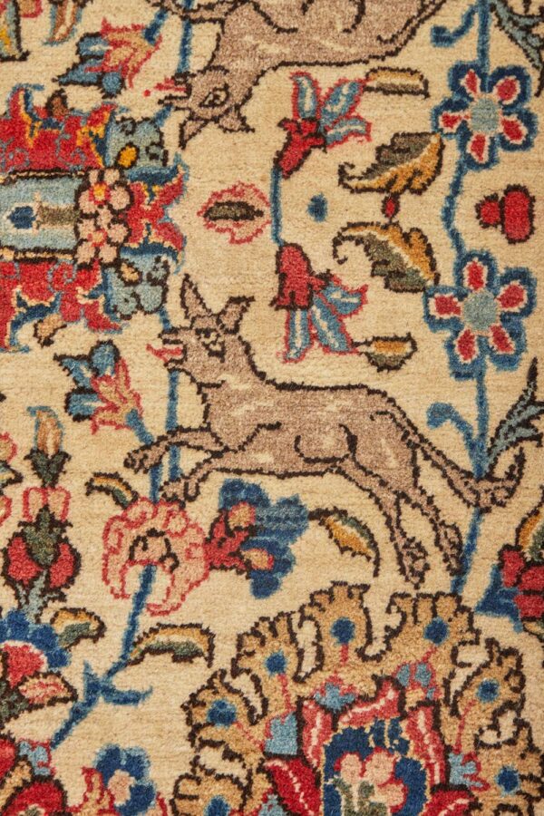 Antique Persian Kashan Graden Of Paradise - Utopia