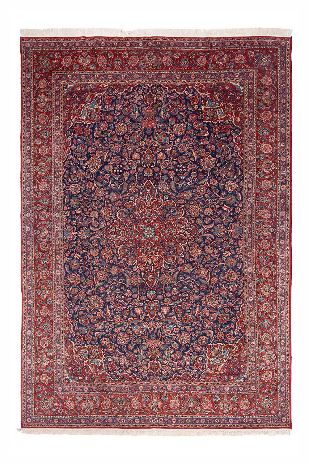 Antique Persian Kurk Kashan – Aura
